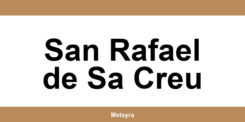 Teléfono de UPS Access Point ubicado en San Rafael de Sa Creu